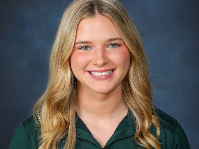 Jane Kimmel Buford Selected as Exchange Club Student of the Month for February